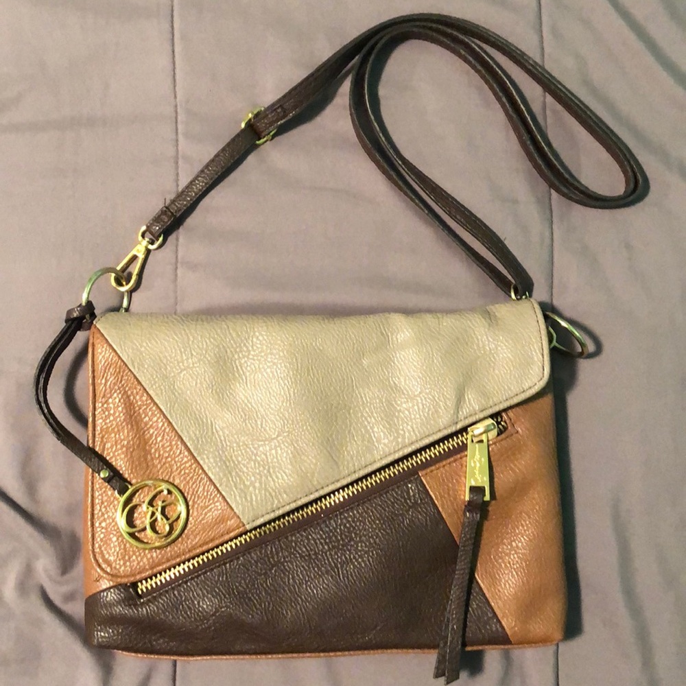 jessica simpson crossbody purse - various browns